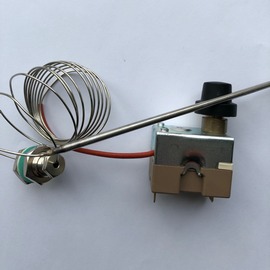 Терморегулятор-отсекатель капиллярный для духовки 318C с сальником и гайкой М9 - купить 55.13562.060